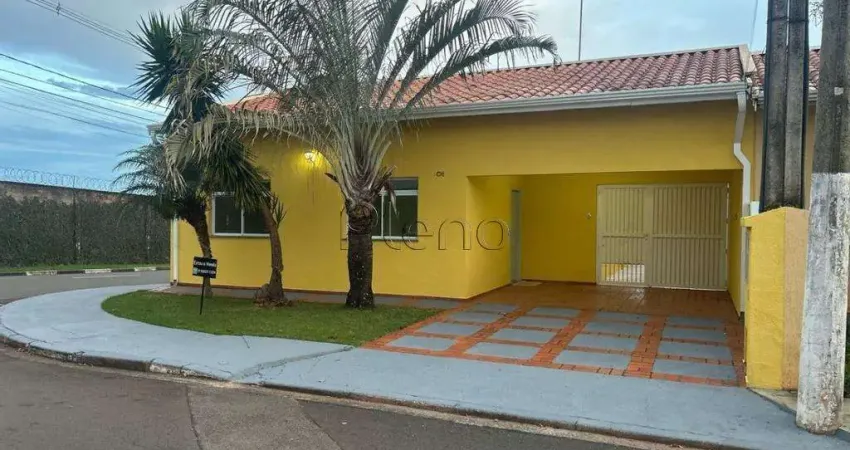 Casa à venda em Paulínia, Betel, com 3 quartos, com 170 m², Condomínio Porto do Sol