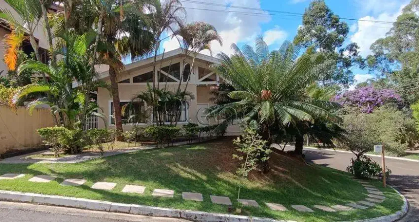 Sobrado para alugar em valinhos, condominio residencial portal do quiririm, com 3 suítes, com 400 m²