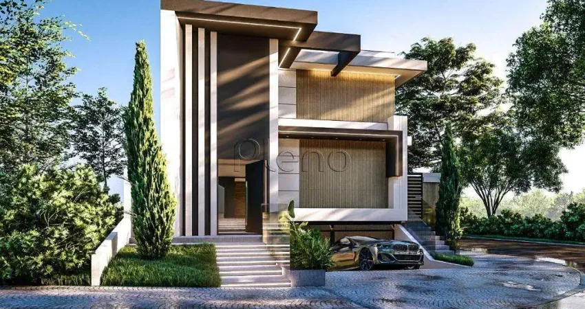 Sobrado à venda em Paulínia, Parque Brasil 500, com 3 suítes, com 326 m², Santorini Residencial Club