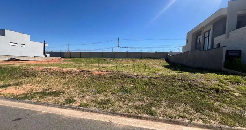 Terreno em condomínio fechado à venda na Avenida Doutor Roberto Cerqueira de Oliveira Rosa, s/n, Loteamento Residencial Arborais, Campinas