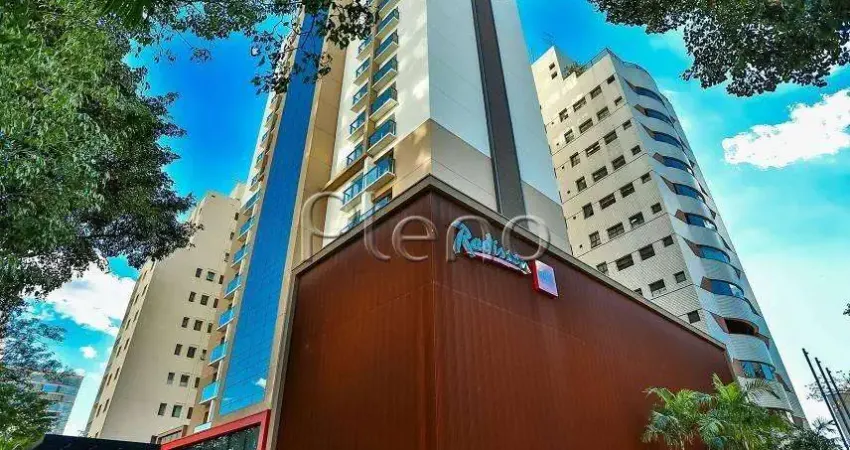 Flat à venda em Campinas, Cambuí, com 1 quarto, com 27 m², Radisson Red Campinas