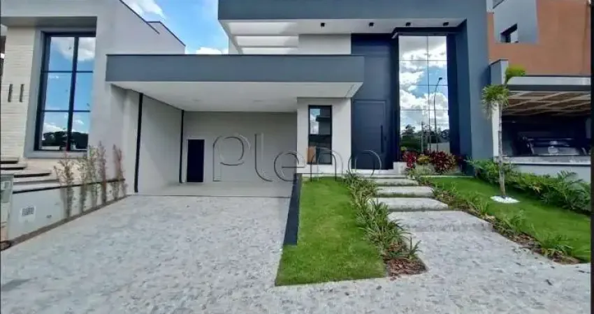 Casa à venda com 3 suítes no condomínio residencial mont'alcino, valinhos.