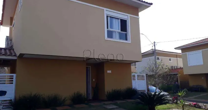 Sobrado à venda em Paulínia, Betel, com 3 suítes, com 135 m², Condomínio Residencial Porto Alegre