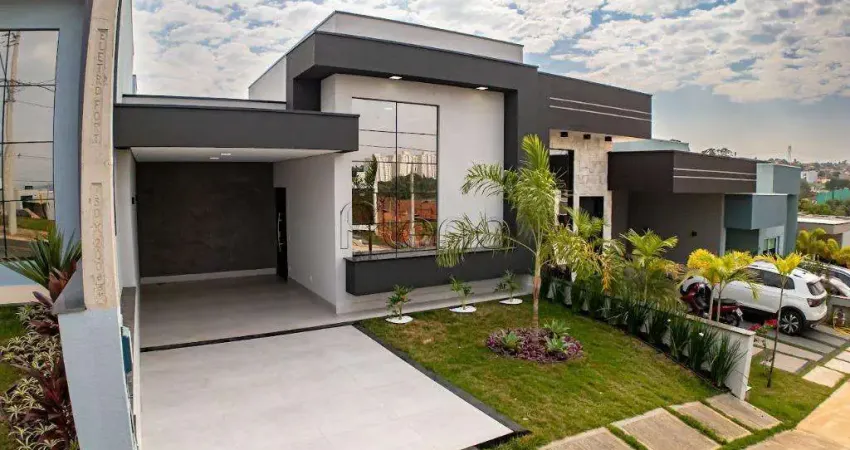 Casa à venda em Indaiatuba, Loteamento Park Gran Reserve, com 3 quartos, com 137 m²