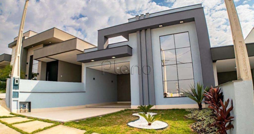Casa à venda em Indaiatuba, Loteamento Park Gran Reserve, com 3 quartos, com 137 m²