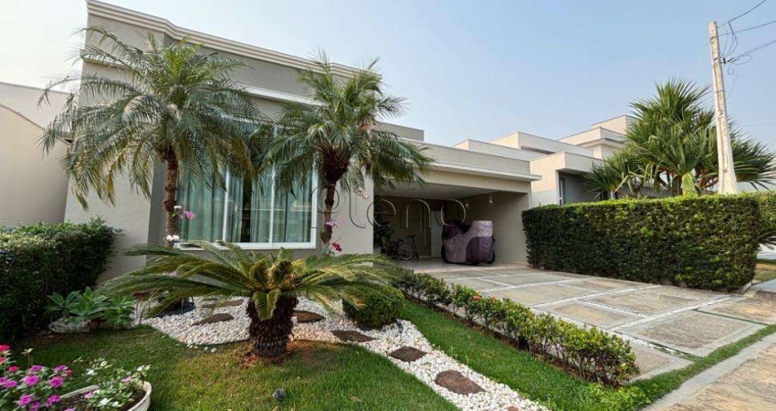 Casa à venda em Indaiatuba, Residencial Beira da Mata, com 3 suítes, com 210 m²