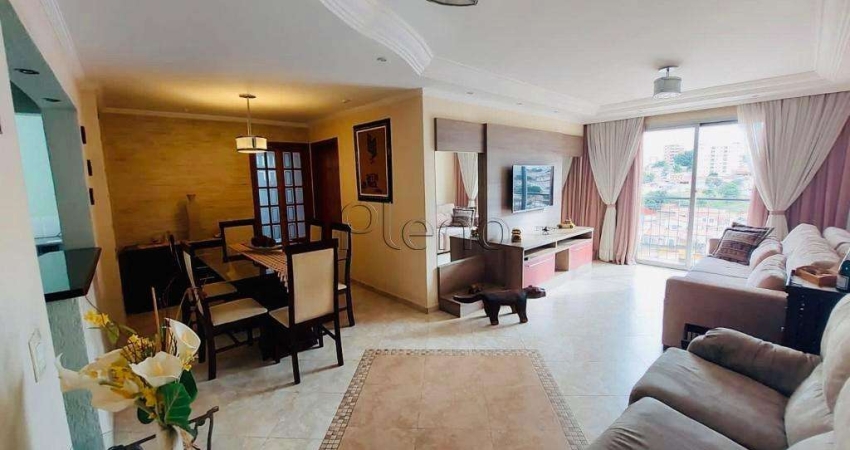 Apartamento à venda em Campinas, Vila Paraíso, com 3 quartos, com 109 m², Edifício Barra Do Una