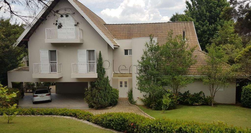 Casa à venda em Valinhos, Sítio Recreio dos Cafezais, com 4 suítes, com 588 m²