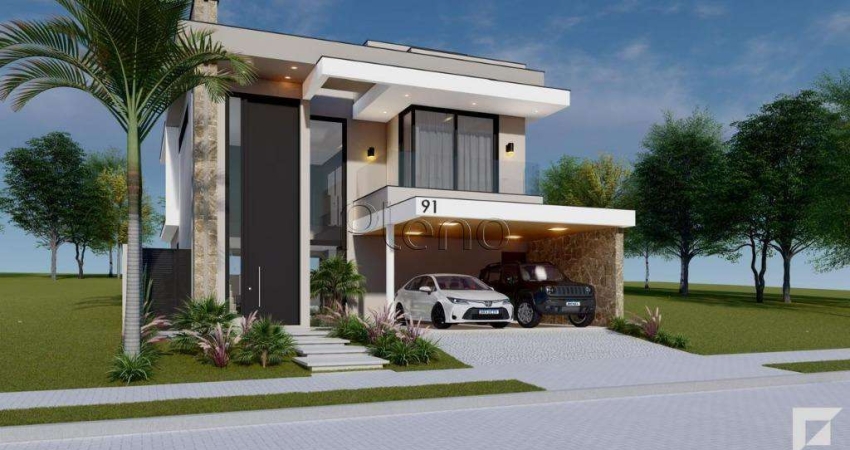 Casa à venda em Campinas, Jardim Madalena, com 3 suítes, com 225 m², Vista Campinas