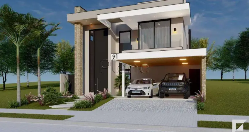Casa à venda em Campinas, Jardim Madalena, com 3 suítes, com 225 m², Vista Campinas