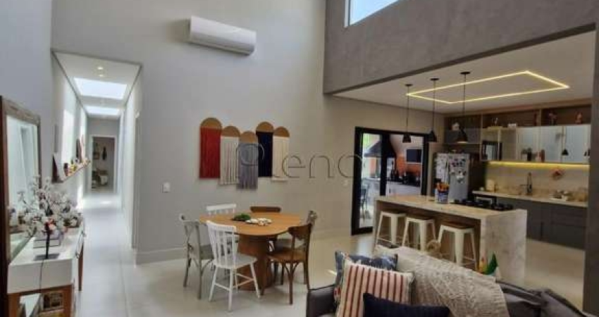 Casa à venda em Indaiatuba, Loteamento Park Gran Reserve, com 3 suítes, com 171 m²