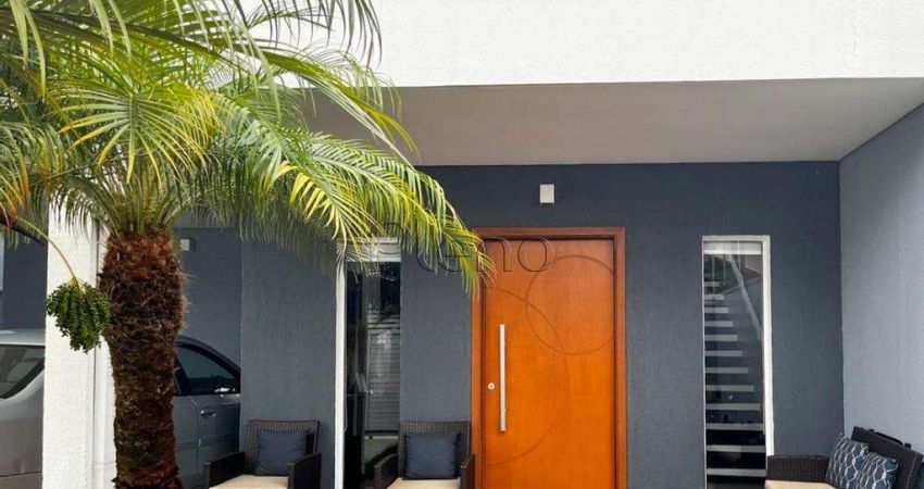 Sobrado à venda em Campinas, Residencial Terras do Barão, com 3 suítes, com 182 m², Terras de Barão
