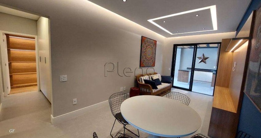 Apartamento à venda  com 2 suítes no Jardim Paraíso, Campinas.