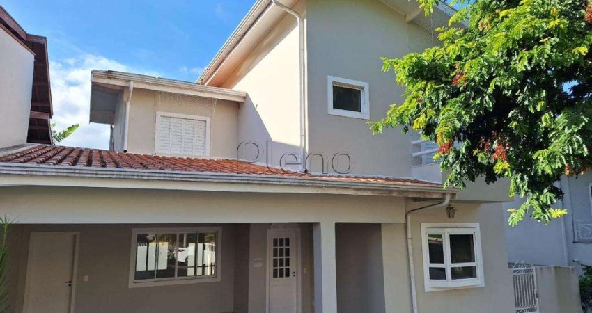 Sobrado à venda em Valinhos, Jardim Paiquerê, com 3 suítes, com 180 m², Condomínio Villagio Florença