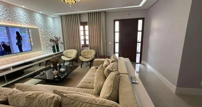 Sobrado à venda em campinas, parque das universidades, com 3 quartos, com 306 m²