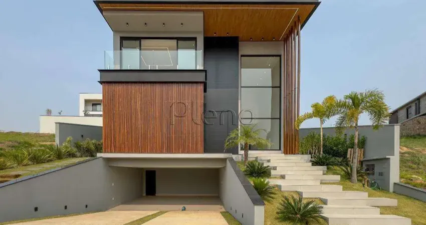 Sobrado à venda em indaiatuba, jardim santa rita, com 4 suítes, com 375 m², villa dos pinheiros