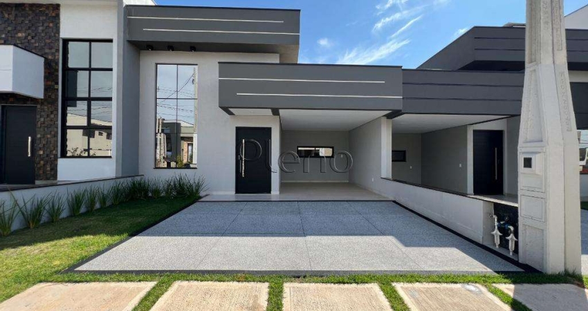 Casa à venda em Indaiatuba, Loteamento Park Gran Reserve, com 3 quartos, com 140 m²