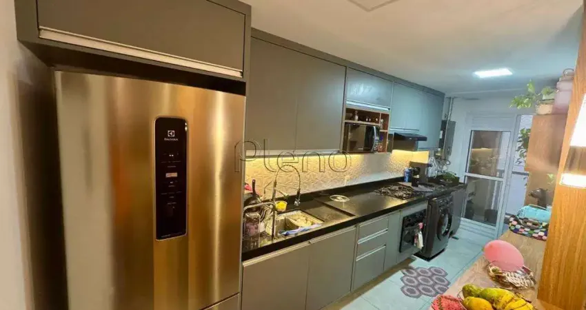 Apartamento à venda em Paulínia, Balneário Tropical, com 3 quartos, com 80 m²