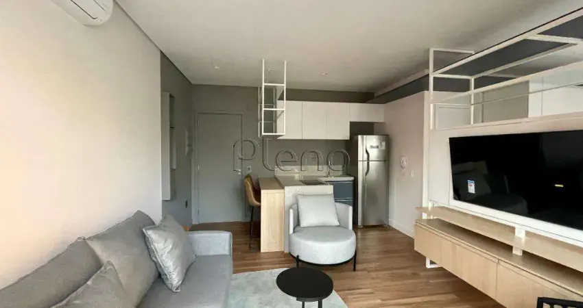 Apartamento à venda e para alugar em Campinas, Cambuí, com 1 suíte, com 38.5 m², Lille