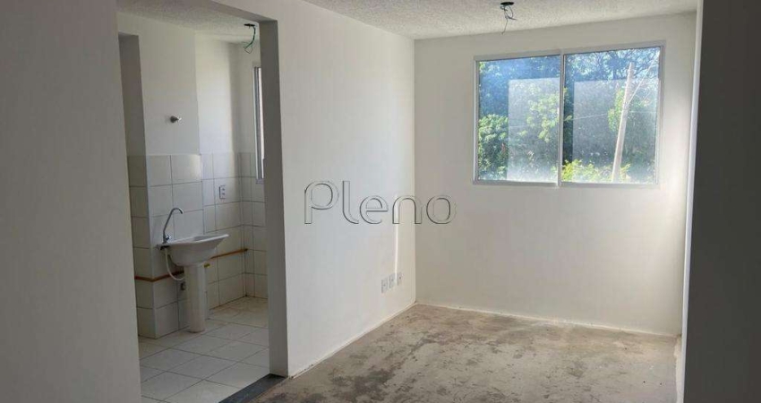 Apartamento à venda em Campinas, Vila Miguel Vicente Cury, com 2 quartos, com 46 m²