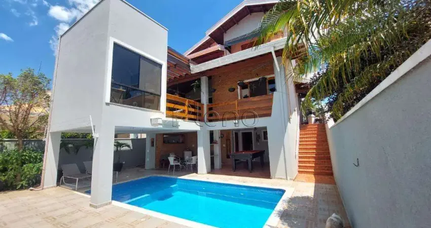 Sobrado à venda em Valinhos, Santa Cruz, com 3 quartos, com 321 m², Condomínio Terras do Oriente