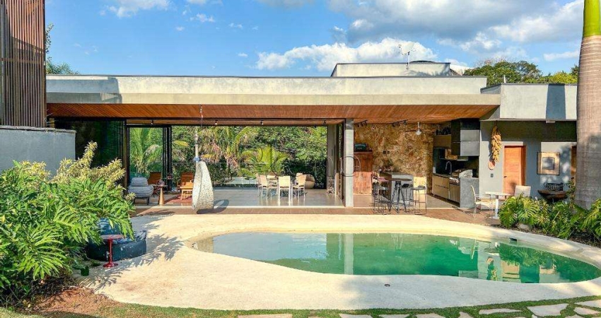 Sobrado à venda e para alugar em Campinas, Chácara Bela Vista, com 5 suítes, com 446.1 m²