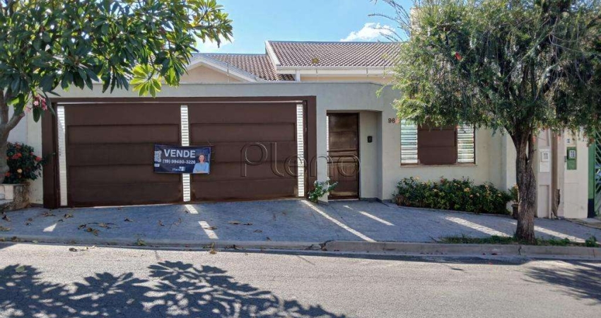 Casa à venda em Indaiatuba, Jardim Esplanada, com 3 suítes, com 187 m²