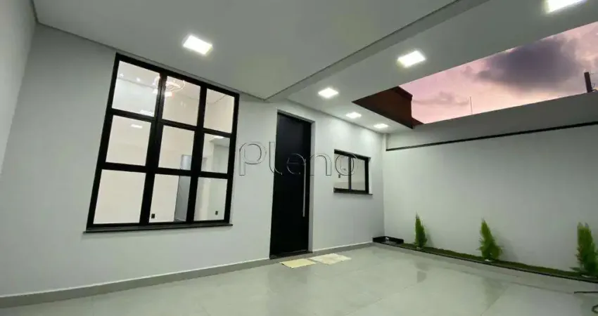 Casa à venda em Indaiatuba, Jardim Bom Sucesso, com 3 quartos, com 116 m²