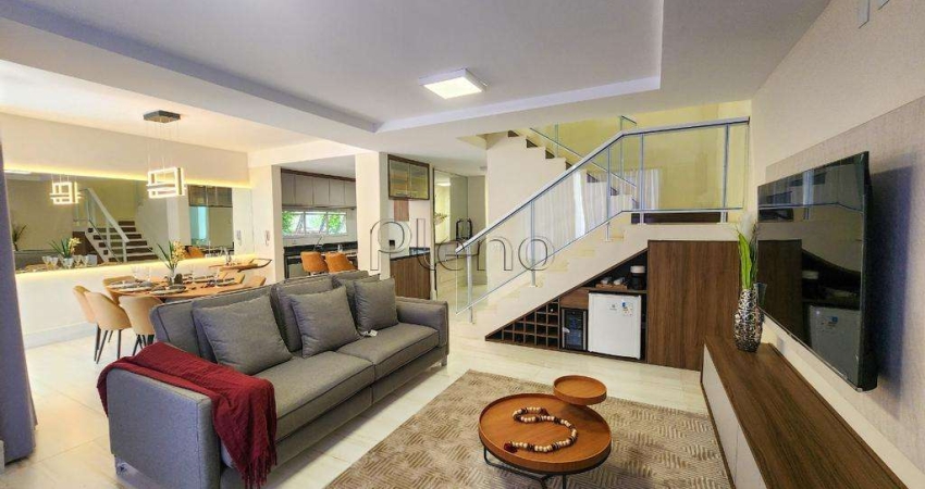 Sobrado à venda em Campinas, Loteamento Alphaville Campinas, com 4 quartos, com 208 m²
