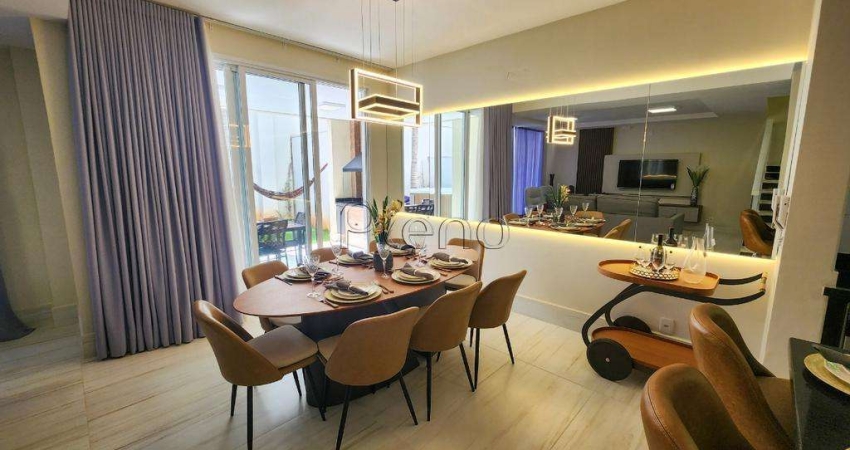 Sobrado à venda em Campinas, Loteamento Alphaville Campinas, com 4 quartos, com 208 m²