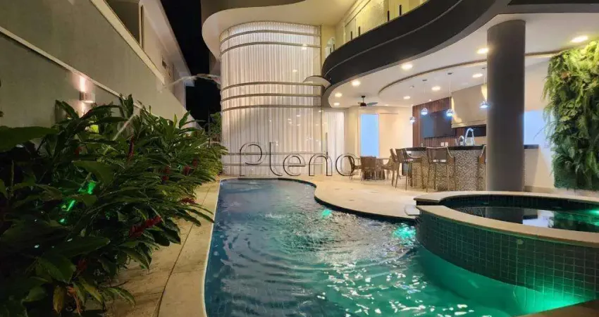 Sobrado à venda em Paulínia, Boa Esperança, com 3 suítes, com 350 m², Metropolitan Park