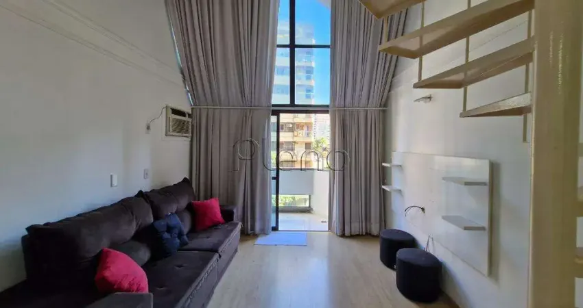 Apartamento Duplex para alugar em Campinas, Cambuí, com 1 suíte, com 56 m², Piaget Studium