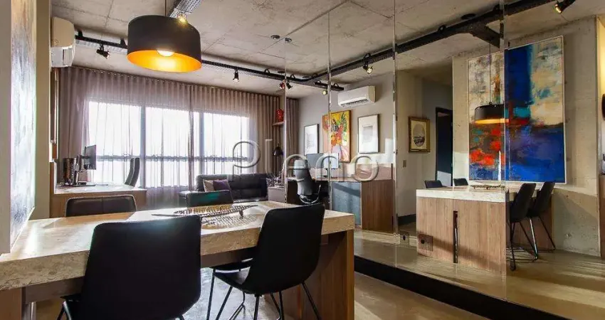 Apartamento para venda e locação com 2 quartos no Cambuí em Campinas