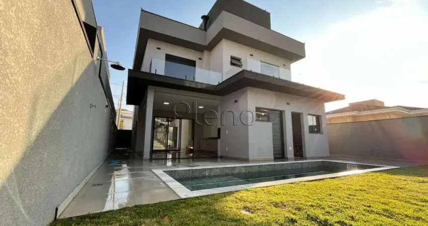 Sobrado à venda em Valinhos, Pinheiro, com 3 suítes, com 230 m², Condomínio Portal do Jequitibá