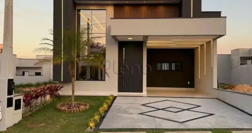 Casa à venda em indaiatuba, loteamento park gran reserve, com 3 suítes, com 136.78 m²