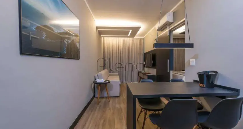 Apartamento com 1 quarto para alugar na Rua Alecrins, 745, Cambuí, Campinas