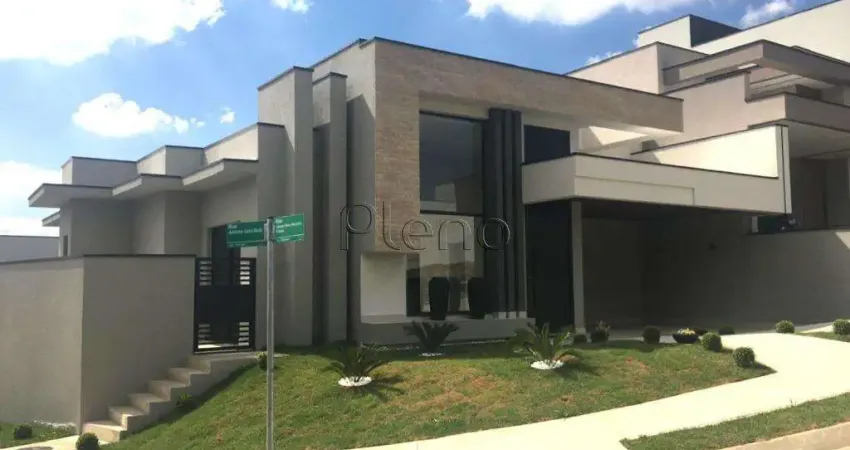 Casa à venda em indaiatuba, loteamento park gran reserve, com 3 suítes, com 204 m²