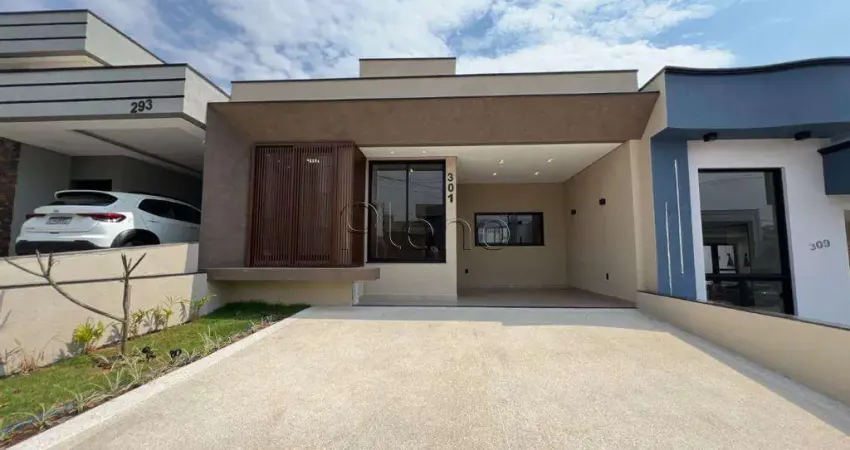 Casa à venda em indaiatuba, loteamento park gran reserve, com 3 suítes, com 140 m²