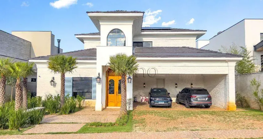 Sobrado à venda em campinas, loteamento residencial jaguari (sousas), com 5 suítes, com 640 m²