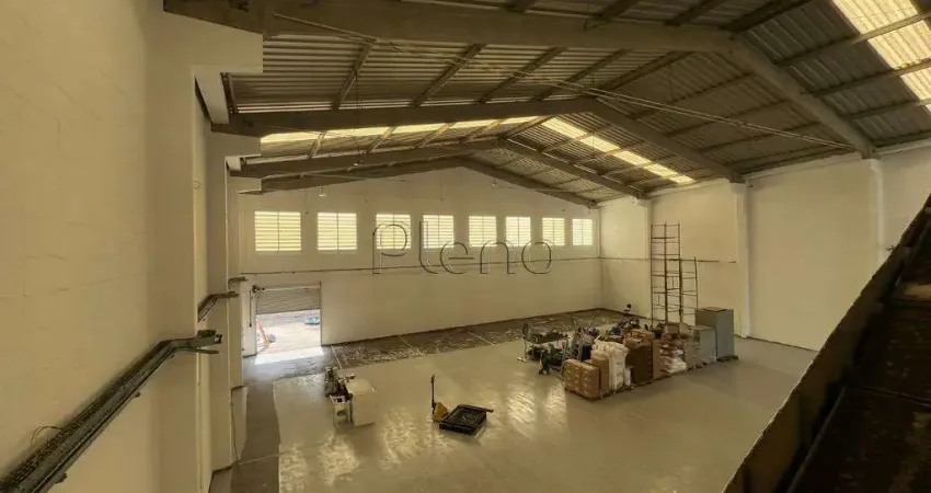 Galpão para alugar em valinhos, macuco, com 1020 m², condomínio portal anhanguera