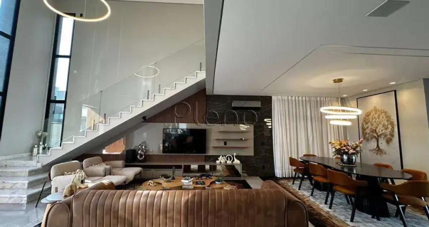 Sobrado para alugar em campinas, loteamento residencial arborais, com 3 suítes, com 349 m²