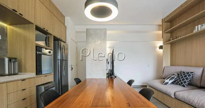 Apartamento à venda em campinas, cambuí, com 1 suíte, com 60 m², edifício london loft