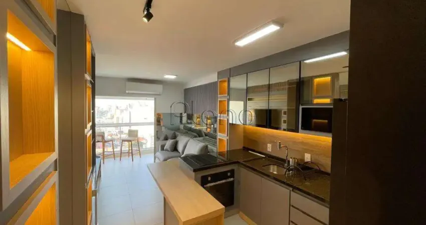 Apartamento para alugar em campinas, vila itapura, com 1 quarto, com 41.7 m²