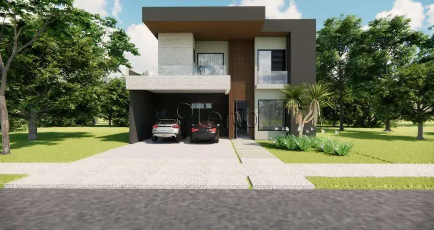 Sobrado à venda em paulínia, parque brasil 500, com 3 suítes, com 281 m², residencial club portinari