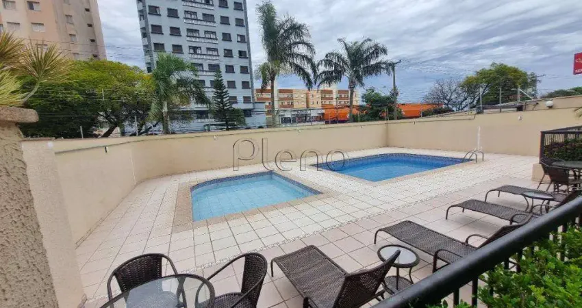 Apartamento à venda e para locação com 3 quartos no vila joão jorge, campinas.