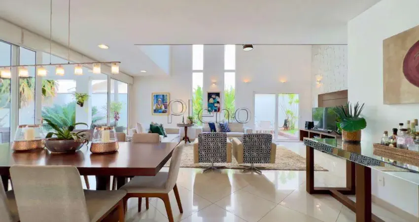 Casa à venda em campinas, alphaville dom pedro, com 4 suítes, com 330 m²