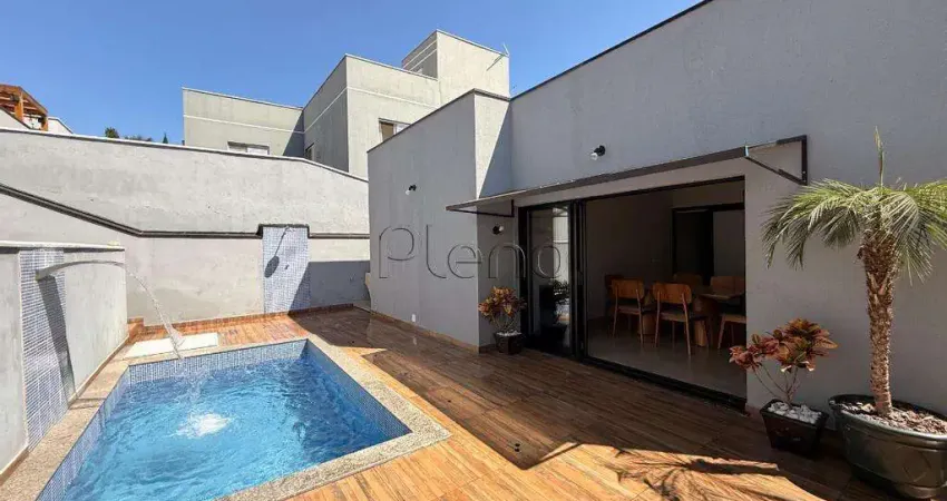 Casa à venda em campinas, swiss park, com 3 quartos, com 170 m²