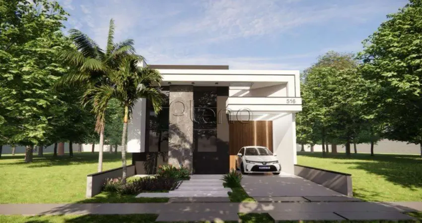 Casa à venda em indaiatuba, loteamento park gran reserve, com 3 suítes, com 145 m²