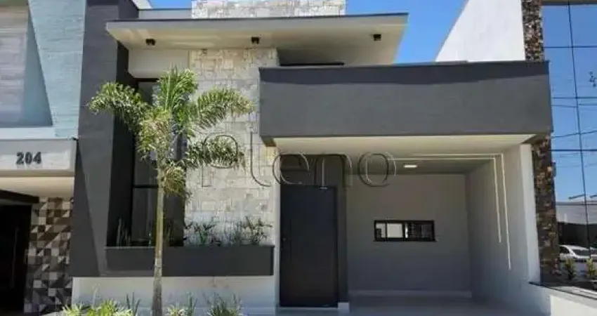 Casa à venda em indaiatuba, loteamento park gran reserve, com 3 suítes, com 145 m²