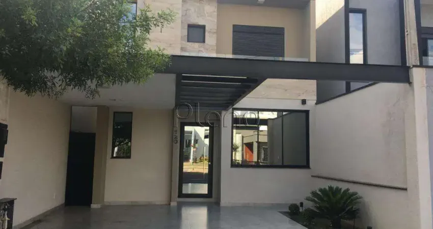 Sobrado à venda em indaiatuba, jardim park real, com 3 suítes, com 155 m²